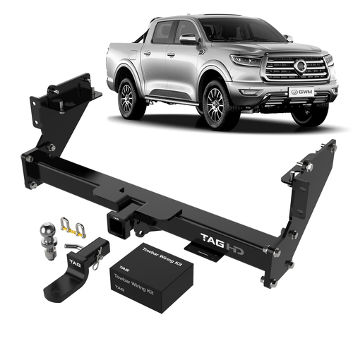 Tag Premium Towbar Kit for Great Wall Cannon Vehicle Specific Wiring 