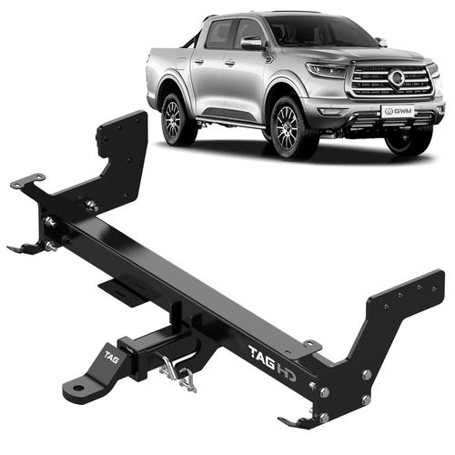 Tag Towbar to suit Great Wall Cannon 2020 - current 3 Piece Powder Coated Towbar