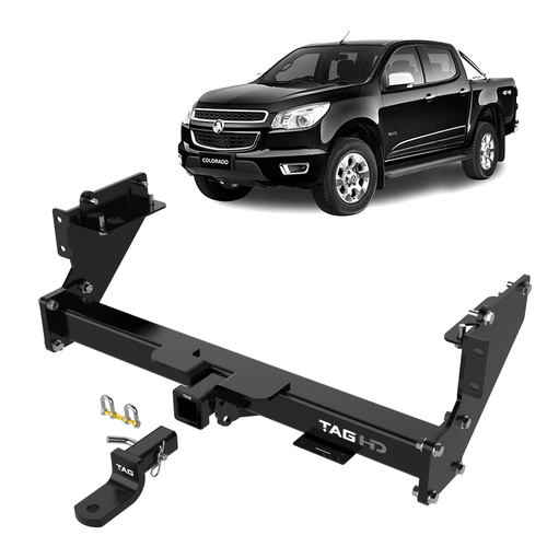 Holden Colorado Towbar Suits Models with rear bumper 3 Piece Powder Coated
