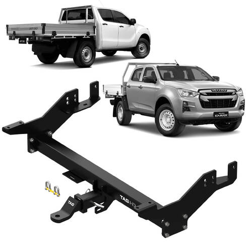 TAG Towbar & Direct Fit Wiring For Isuzu D-max and Mazda BT-50 Models with Extended Tray or Canopy (07/2020 - On)