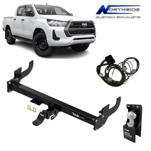 Towbar Kit with Wiring for 2015 Onwards for Toyota Hilux  N80 GUN126