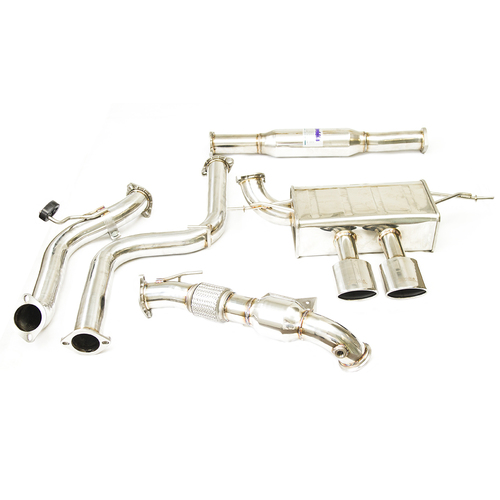 Invidia Q300 Turbo Back Exhaust w/SS Tips - Ford Focus ST LW/LZ 11-18