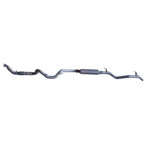 Redback Extreme Duty Exhaust to suit Toyota Landcruiser 79 Series Single Cab (03/2007 - 10/2016)