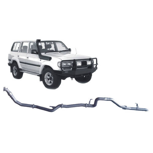 Redback Extreme Duty Exhaust for Toyota Landcruiser 80 Series 4.2L 1HD-T/FT (01/1990 - 02/1998)