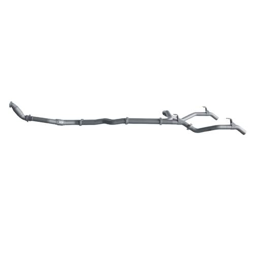 Redback Extreme Duty Twin Exhaust for Toyota Landcruiser 79 Series Double Cab (10/2012 - 10/2016)