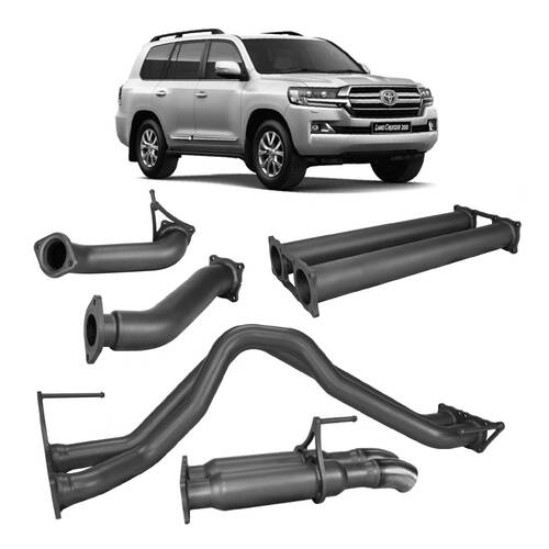 Redback Extreme Duty Exhaust for Toyota Landcruiser 200 Series 4.5L V8 (10/2015 - on)
