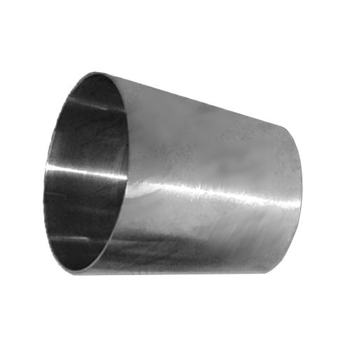 Transition Pipe - 3" - 4", Stainless