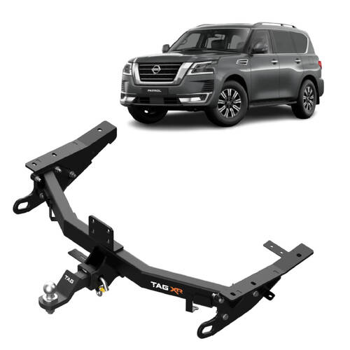 TAG 4x4 Recovery Towbar for Nissan Patrol Y62 Wagon S1 - S5 (12/2012 - 2024) towing