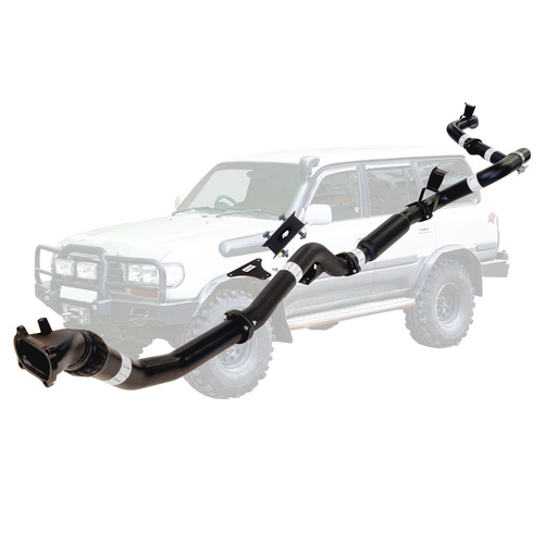Performance Exhaust for Toyota Landcruiser 80 Series 4.2L 1HD 3 Inch Turbo Back Exhaust with Cast Dump Pipe 1990 - 1998