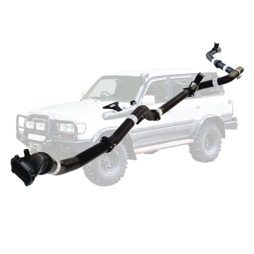 Performance Exhaust for Toyota Landcruiser 80 Series 4.2L 1HD 3 Inch Turbo Back Exhaust with Cast Dump Pipe 1990 - 1998