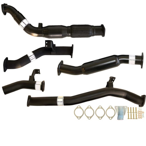 Performance Exhaust for Toyota Landcruiser 76 Series VDJ76R V8 Wagon 3 Inch Turbo Back Exhaust 2007 - 9/2016