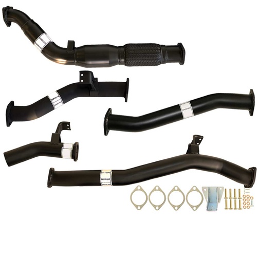 Performance Exhaust for Toyota Landcruiser 76 Series VDJ76R V8 Wagon 3 Inch Turbo Back Exhaust 2007 - 9/2016