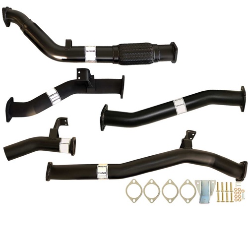 Performance Exhaust for Toyota Landcruiser 76 Series VDJ76R V8 Wagon 3 Inch Turbo Back Exhaust 2007 - 9/2016