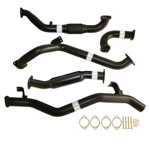 Performance Exhaust for Toyota Landcruiser 79 Series VDJ79R V8 2007 - 10/2016 S Cab Ute 3 Inch Turbo Back Exhaust