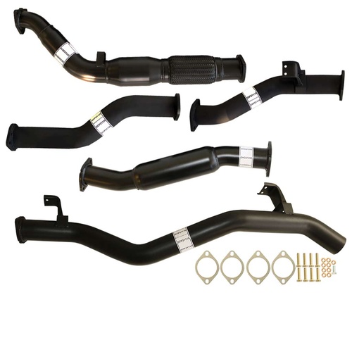Performance Exhaust for Toyota Landcruiser 79 Series VDJ79R V8 2007 - 10/2016 D Cab Ute 3 Inch Turbo Back Exhaust