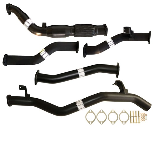 Performance Exhaust for Toyota Landcruiser 79 Series VDJ79R V8 2007 - 10/2016 D Cab Ute 3 Inch Turbo Back Exhaust