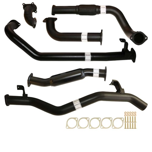 Performance Exhaust for Toyota Landcruiser 79 Series HDJ79 S Cab Ute 3 Inch Turbo Back Exhaust