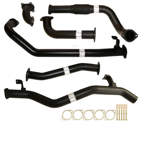 Performance Exhaust for Toyota Landcruiser 79 Series HDJ79 S Cab Ute 3 Inch Turbo Back Exhaust