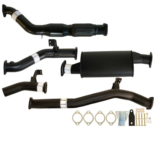 Performance Exhaust for Toyota Landcruiser 76 Series VDJ76R V8 Wag MY17 3 Inch Turbo Back Exhaust