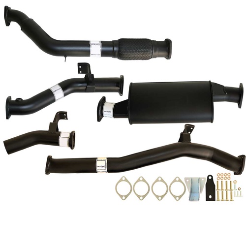 Performance Exhaust for Toyota Landcruiser 76 Series VDJ76R V8 Wag MY17 3 Inch Turbo Back Exhaust