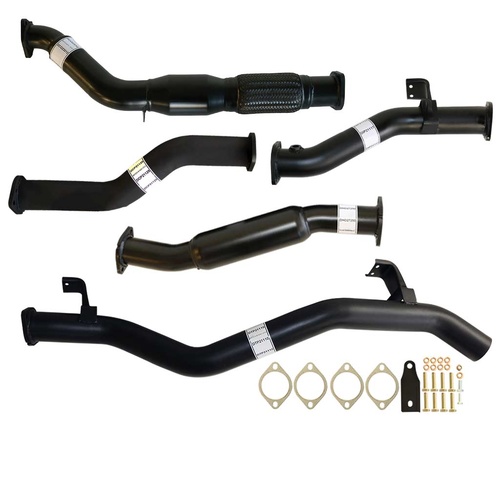 Performance Exhaust for Toyota Landcruiser 79 Series VDJ79R V8 Ute 2017 On 3 Inch Turbo Back Exhaust