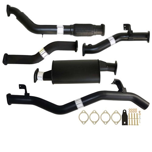 Performance Exhaust for Toyota Landcruiser 79 Series VDJ79R V8 Ute 2017 On 3 Inch Turbo Back Exhaust