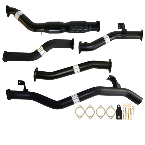 Performance Exhaust for Toyota Landcruiser 79 Series VDJ79R V8 Ute 2017 On 3 Inch Turbo Back Exhaust