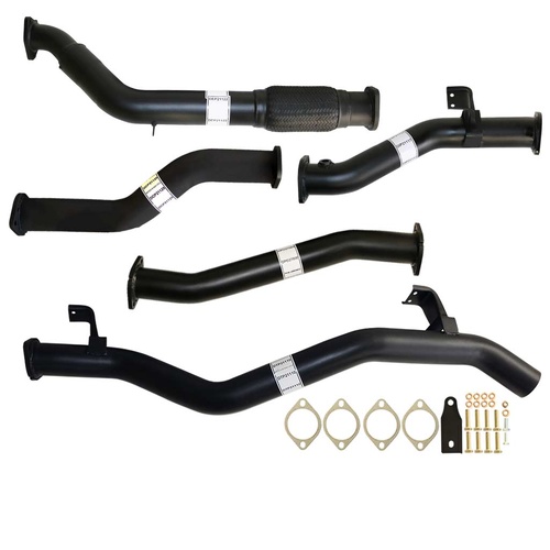 Performance Exhaust for Toyota Landcruiser 79 Series VDJ79R V8 Ute 2017 On 3 Inch Turbo Back Exhaust