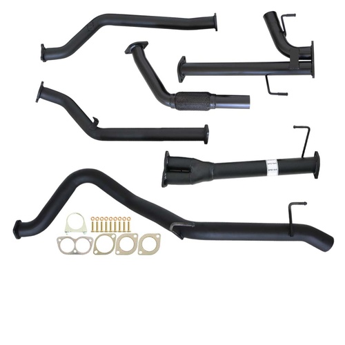 Performance Exhaust for Toyota Landcruiser 200 Series V8 Wagon 3 Inch Turbo Back Exhaust Dump Pipe 2.5"