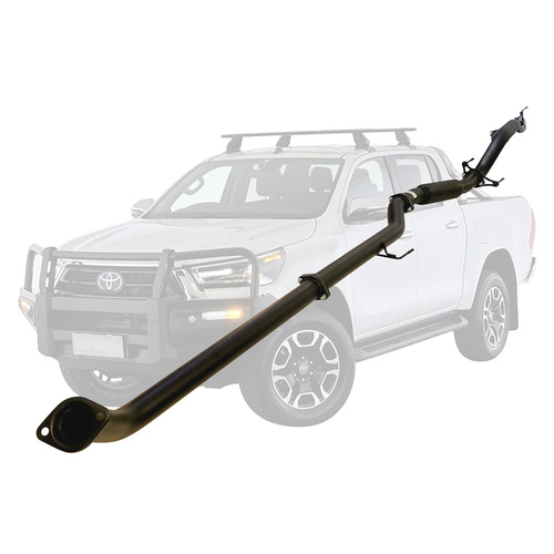 Performance Exhaust for Toyota Hilux N80 2015 Onwards 2.8L 3 Inch DPF Back Exhaust
