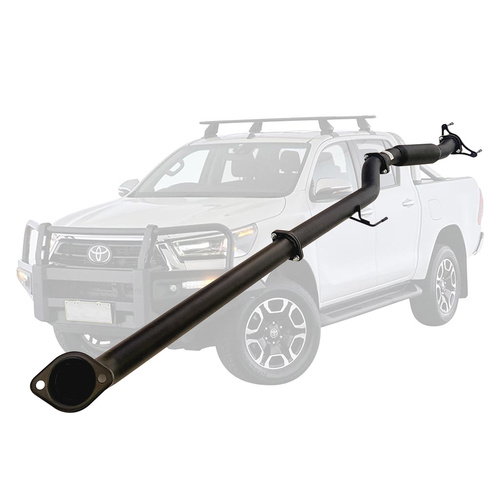 Performance Exhaust for Toyota Hilux N80 2015 Onwards 2.8L 3 Inch DPF Back Exhaust