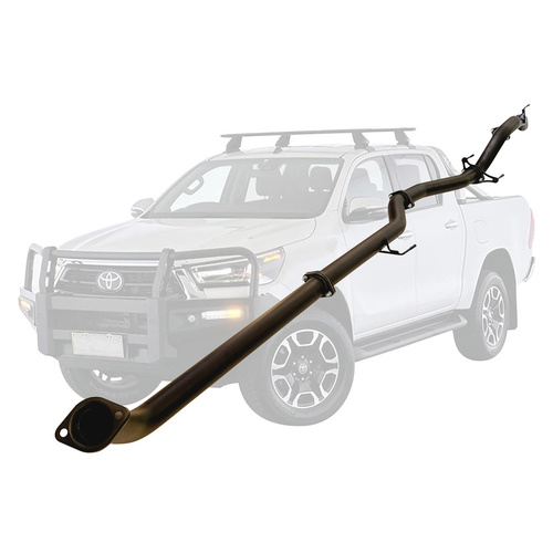 Performance Exhaust for Toyota Hilux N80 2015 Onwards 2.8L 3 Inch DPF Back Exhaust