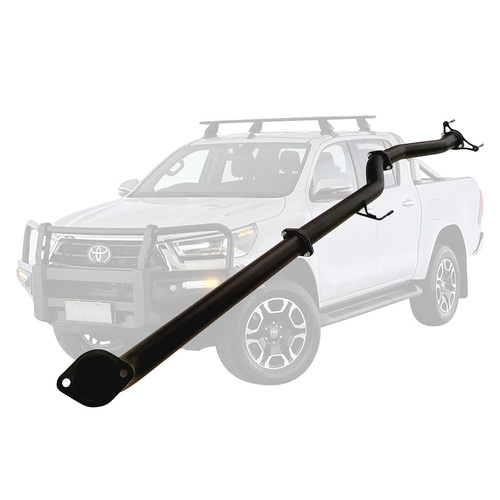 Performance Exhaust for Toyota Hilux N80 2015 Onwards 2.8L 3 Inch DPF Back Exhaust