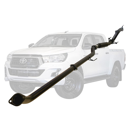 Performance Exhaust for Toyota Hilux N80 2.4L 3 Inch DPF Back Exhaust