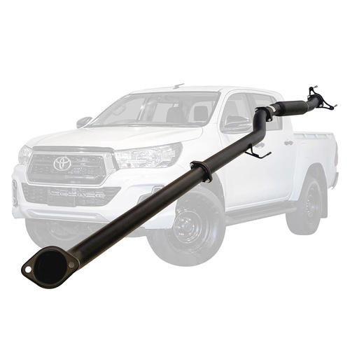 Performance Exhaust for Toyota Hilux N80 2.4L 3 Inch DPF Back Exhaust