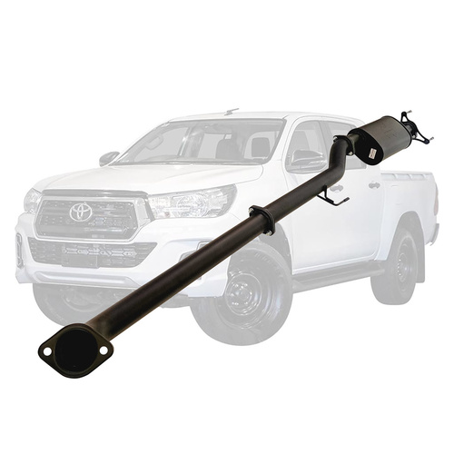 Performance Exhaust for Toyota Hilux N80 2.4L 3 Inch DPF Back Exhaust