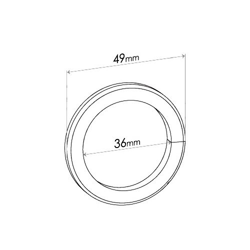 Redback Flange Gasket for Honda Odyssey (03/1970 - 06/2004), Toyota Corolla (03/1970 - 06/2004)