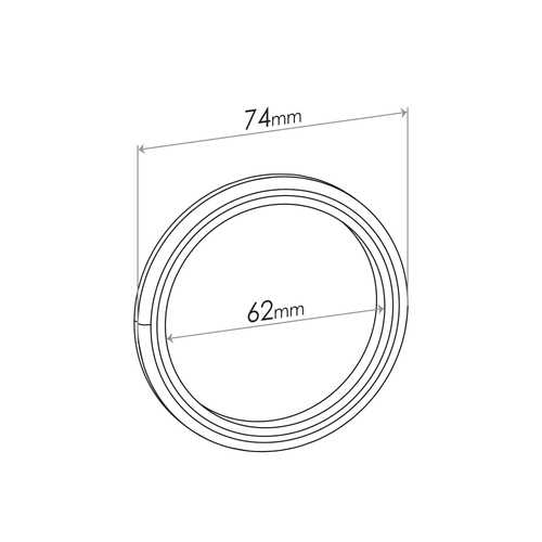 Redback Flange Gasket for various Holden, Toyota, Ford & Lexus vehicles