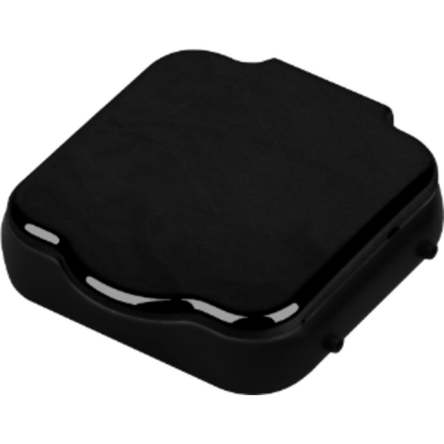 Tow bar hitch cover flap, Black blister