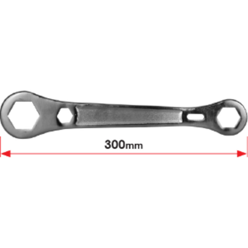 Tow ball spanner