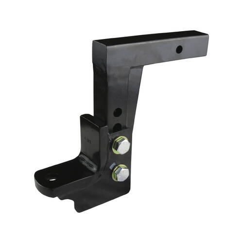 TAG Adjustable Heavy Duty Tow Ball Mount 90° Face, 50mm Square Hitch - 310mm Drop, 335mm Rise