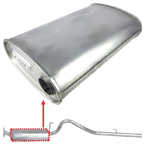 M3869 8'x4' Front Resonator