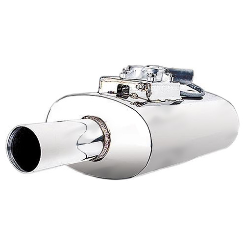 Flanged - 8"x5" Oval, In 2-1/2", Inlet L 3", Body L 15", Out 2-1/2", Outlet L 5-1/2"