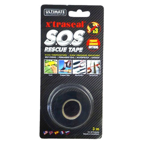 S.O.S. Rescue Tape BLACK - 3m