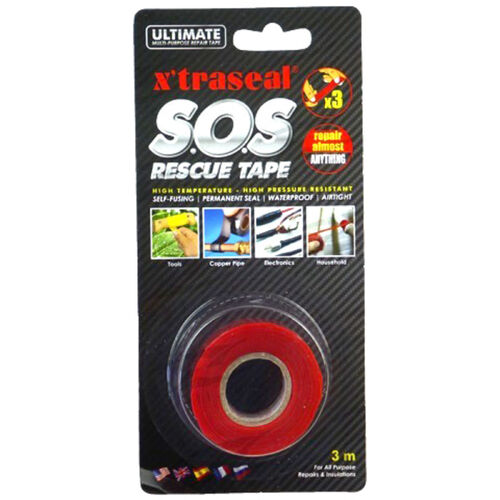 S.O.S. Rescue Tape RED - 3m