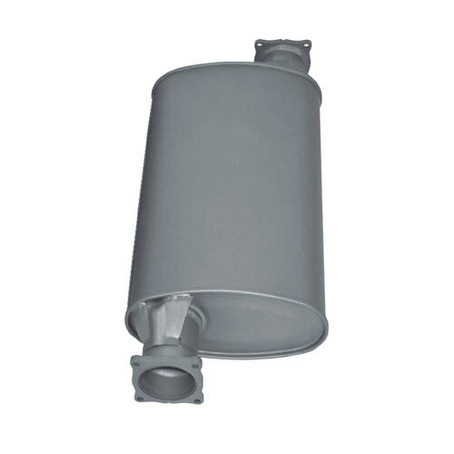 Redback Extreme Duty Offset/Offset 11"x6" Large Muffler Triflow 
