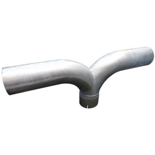 Y-Piece - 5" In, 2 x 5" Out, Aluminised