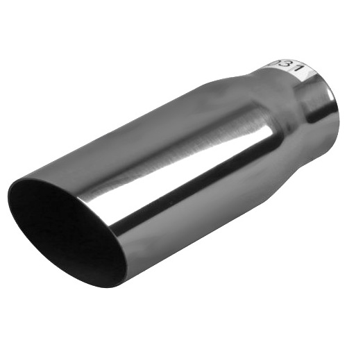In 50mm(2"), Out 54mm(2-1/8"), L 200mm(8"), Stainless Steel 