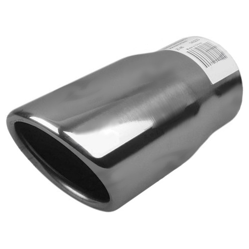304 Stainless Exhaust Tip, In 50mm(2"), Out 54mm(2-1/8"), L 150mm(6"), RV200