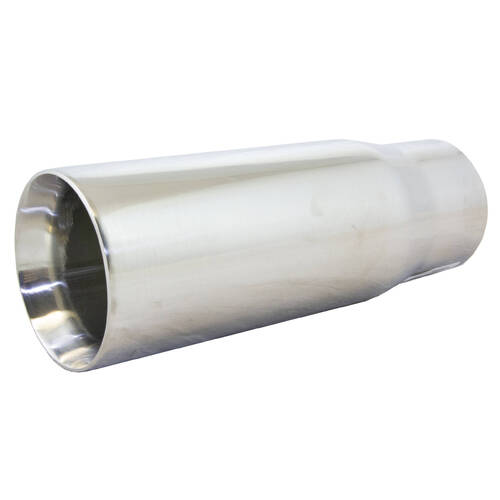 In 63mm(2-1/2"), Out 76mm(3"), L 210mm(8-1/4"), Stainless